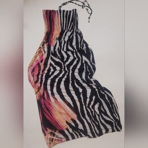 Candy Couture - Stretch Strapless Necklace holder Dress - Size L